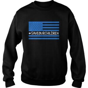 Save Our Children End Human Trafficking Awareness Sweatshirt